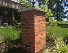 Reclaimed brick style